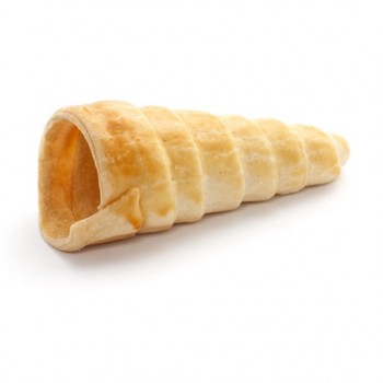 Mini puff pastry horn 6 cm