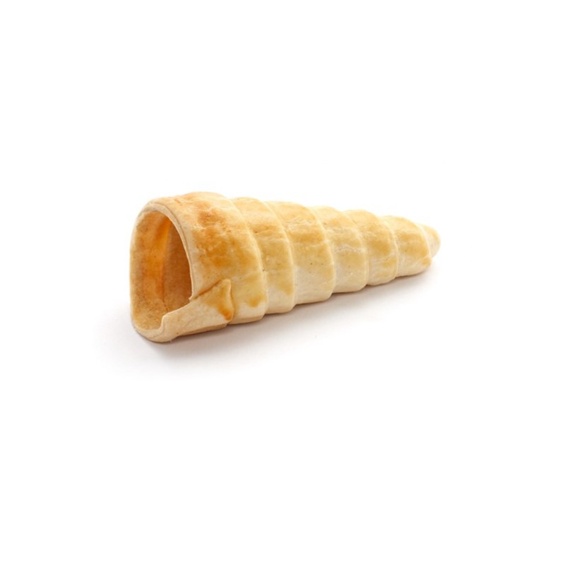 Mini puff pastry horn 6 cm-13
